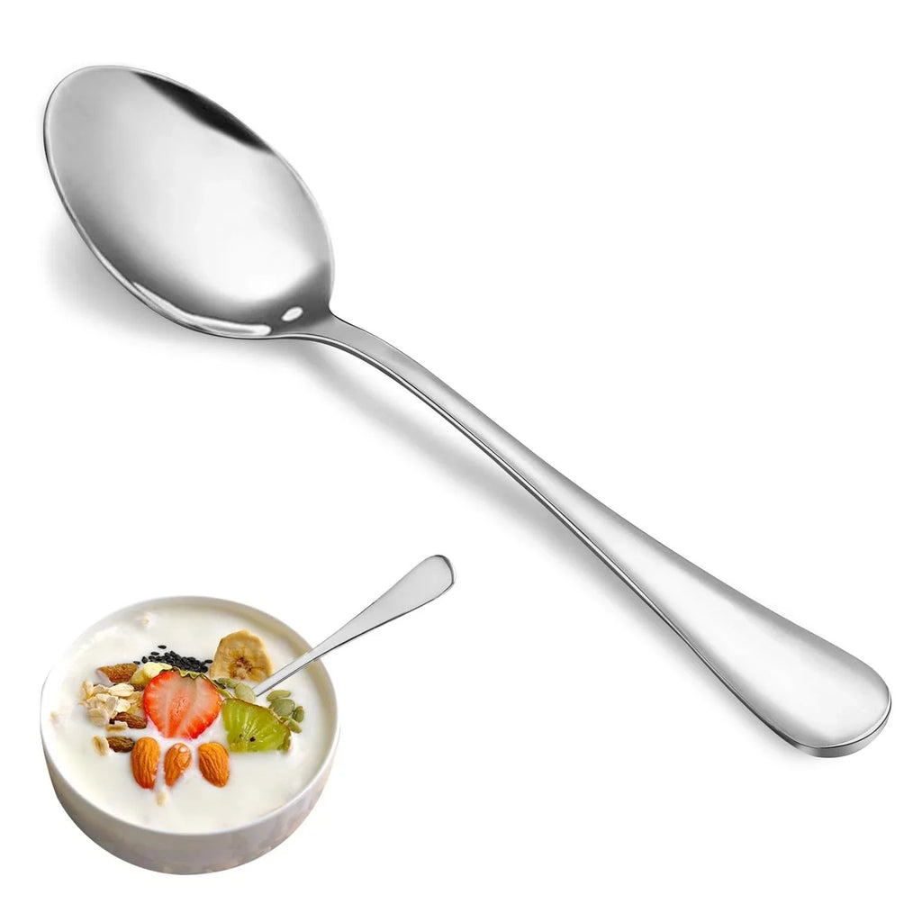 8 Piece Teaspoons Set,Food Grade 18/10 Stainless Steel Tea Spoons,Durable Small